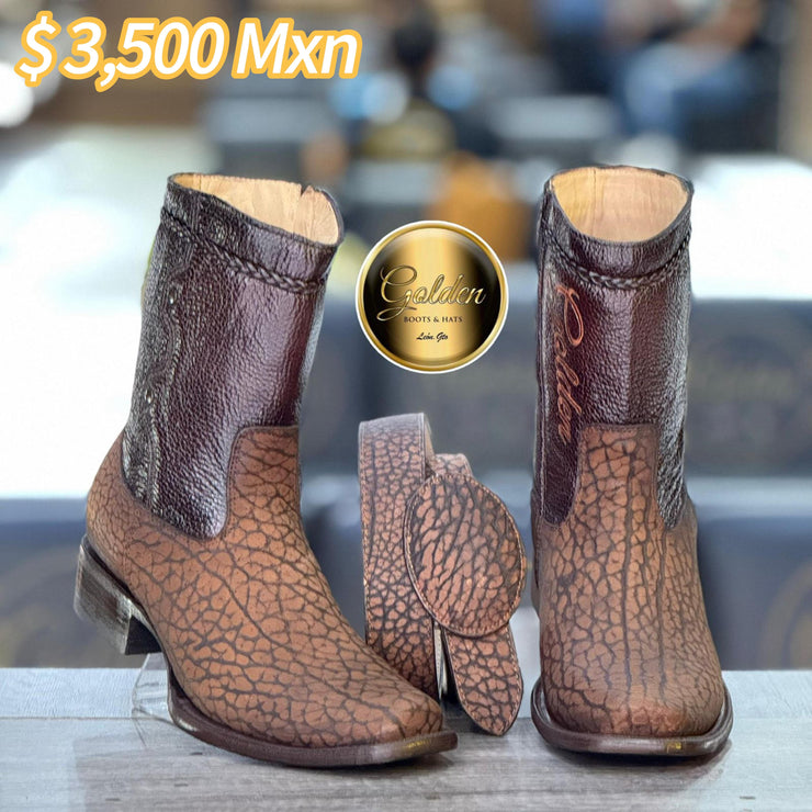 Botín Golden Orión Cuello De Toro