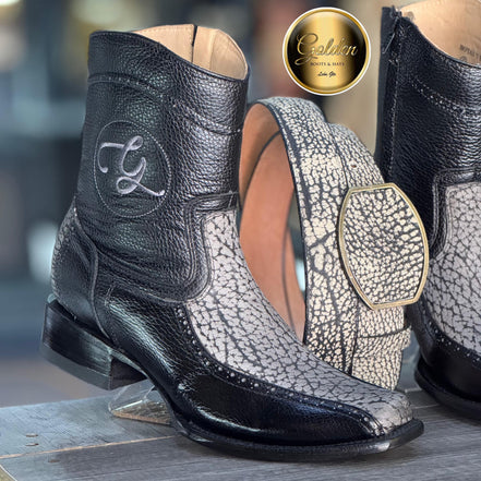 Botín Golden Orion Cuello De Toro Gris