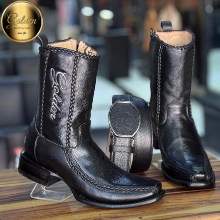 Botín Golden Valentin Venado Negro