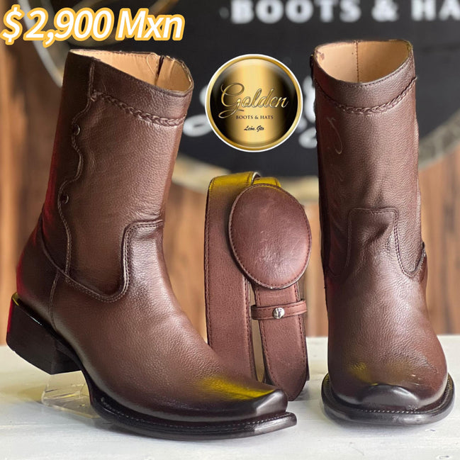 Botín Golden Venado Café & Cinto