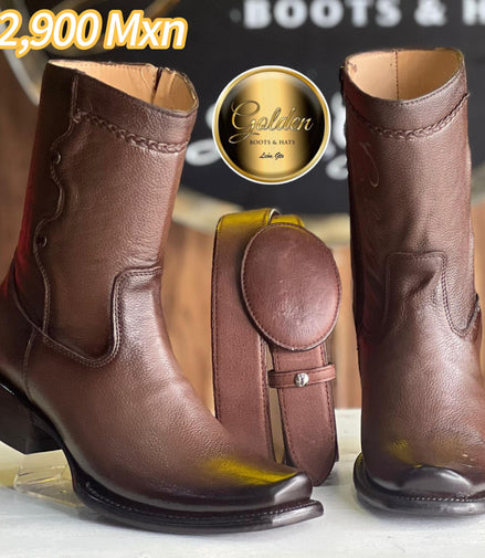 Botín Golden Venado Café & Cinto