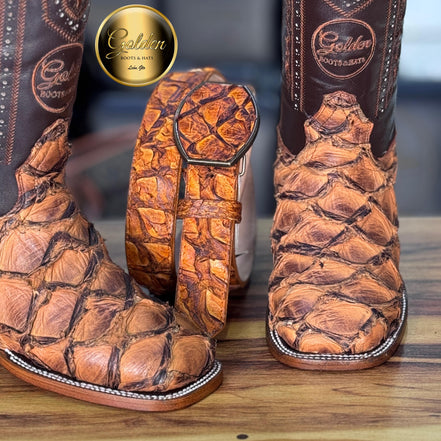 Bota Bulldog Golden Pescado Paja