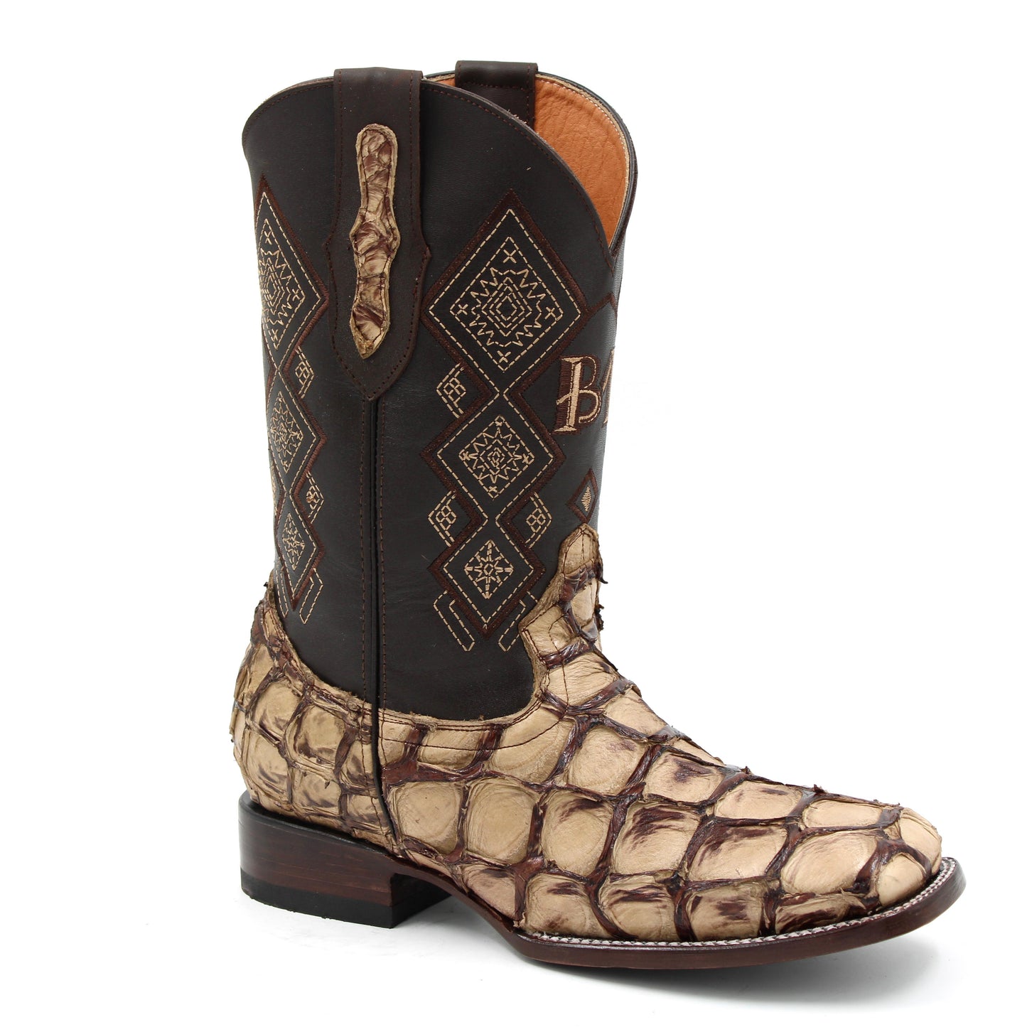 BOTA BULLDOG PESCADO MINK SUELA DE CUERO