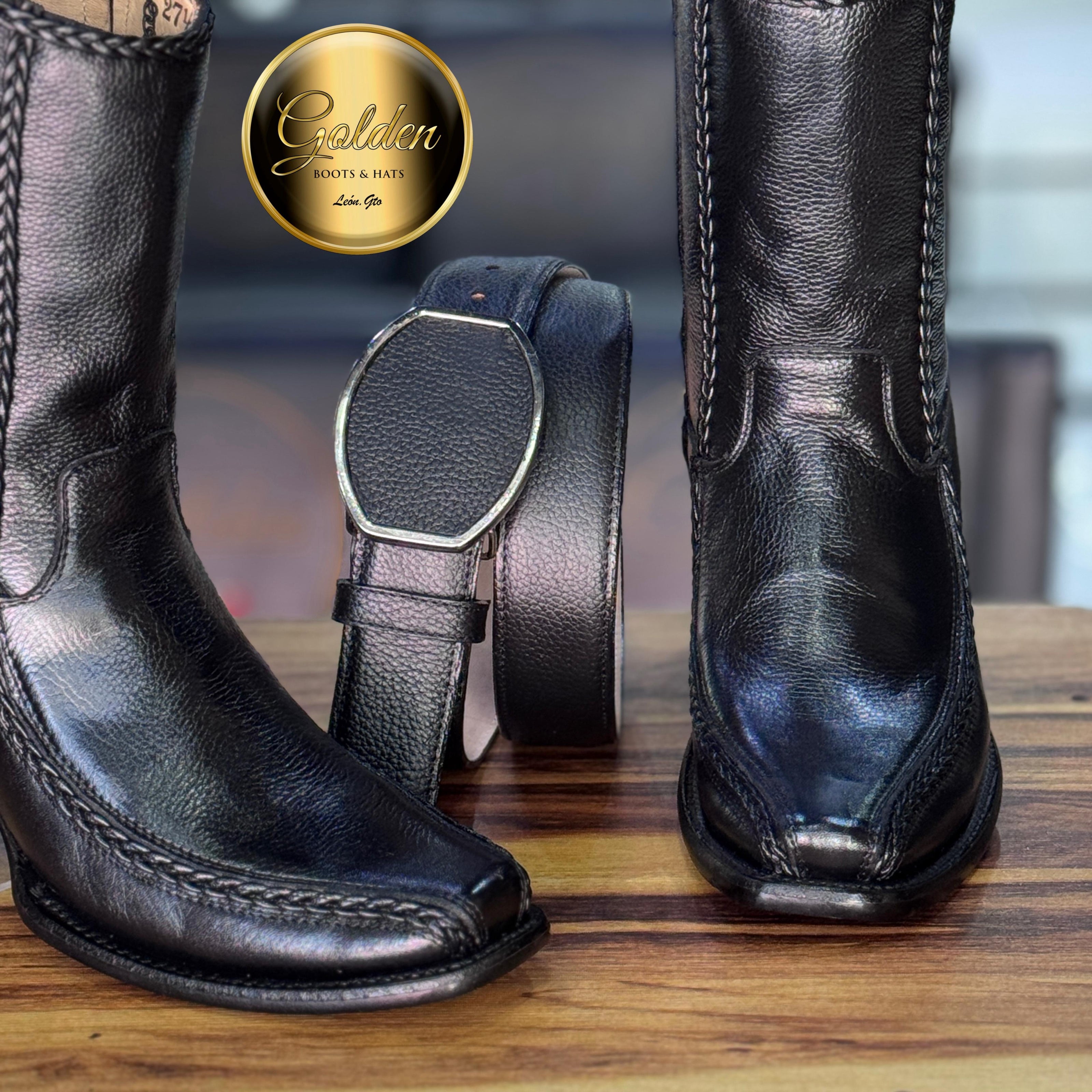 Botín Golden Valentin Venado Negro