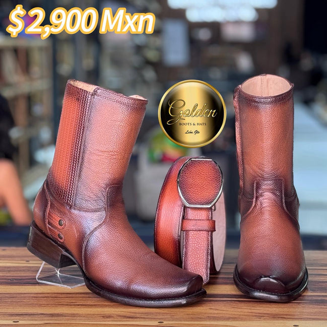 Botín Golden Santiago Brandy Venado