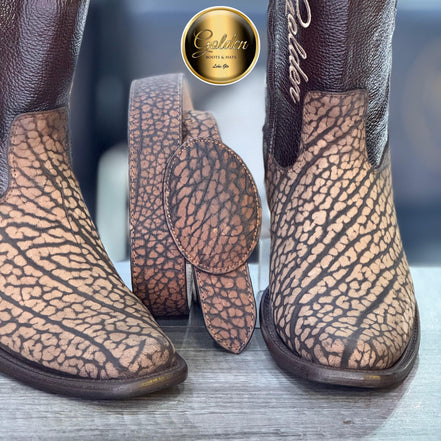 Botín Golden Cuello De Toro Arena