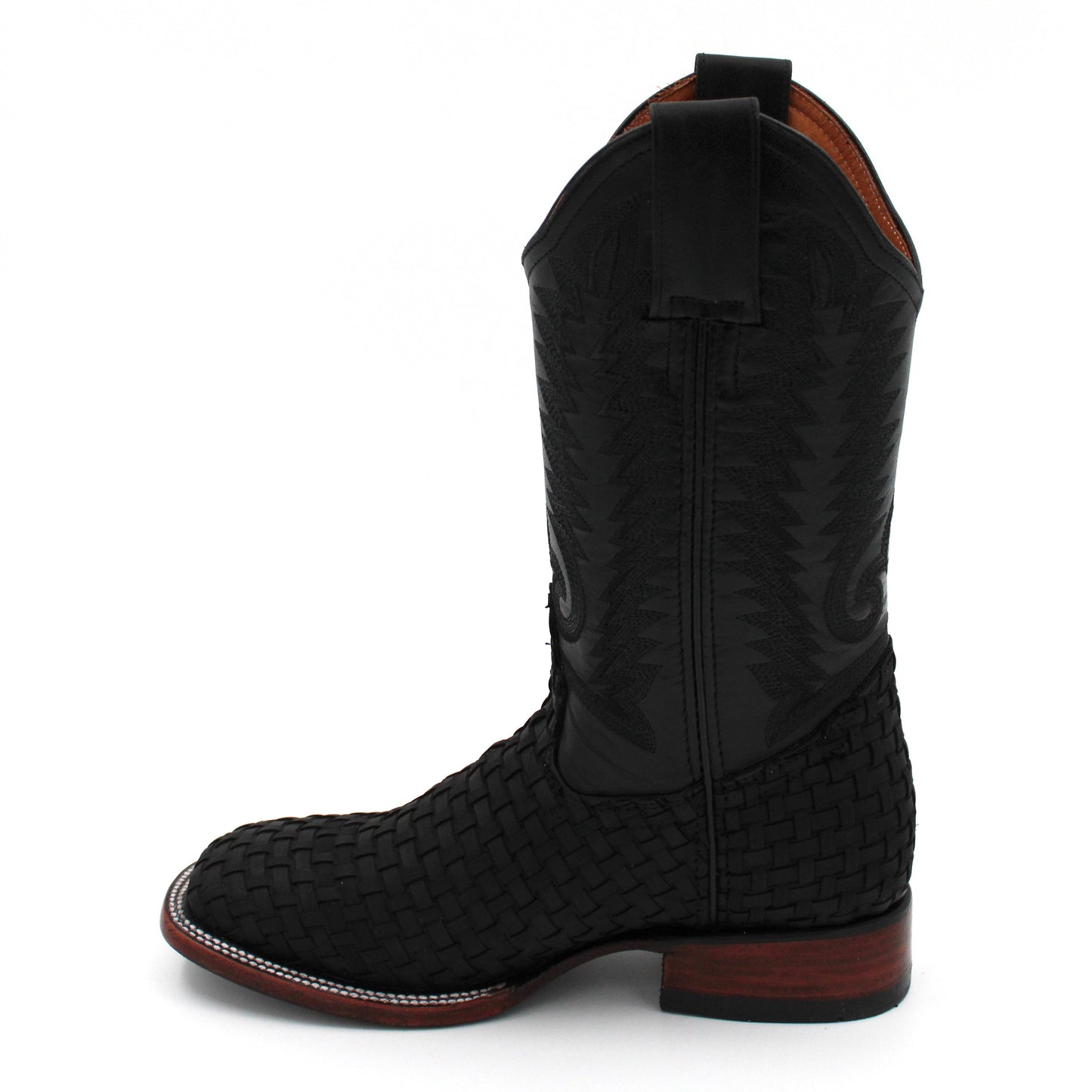 BOTA BULLDOG PETATILLO NEGRO SUELA DE CUERO