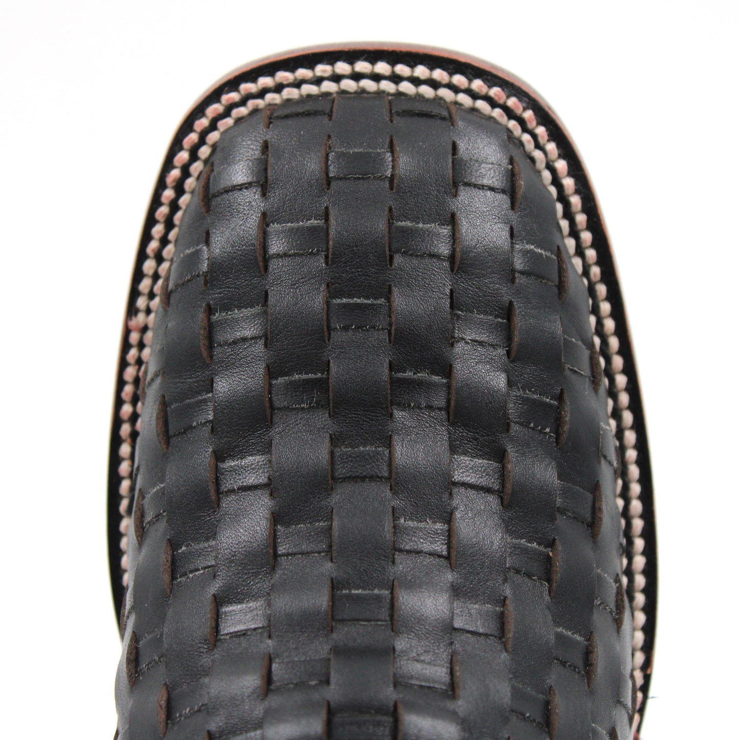 BOTA BULLDOG DAMA PETATILLO NEGRO EN SUELA DE CUERO