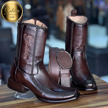 Botín Golden Valentin Venado Café