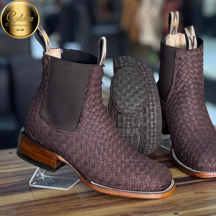 Botín Golden Petatillo Café Bulldog