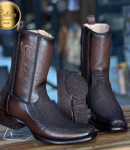 Botín Valentin Cuello De Toro Café