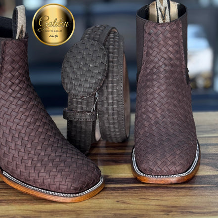 Botín Golden Petatillo Café Bulldog