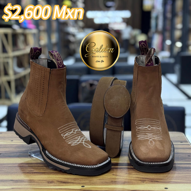 Botín Golden Res Topo Doble Dencidad
