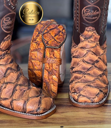 Bota Bulldog Golden Pescado Paja