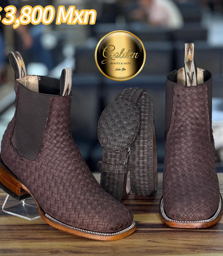 Botín Golden Petatillo Café Bulldog