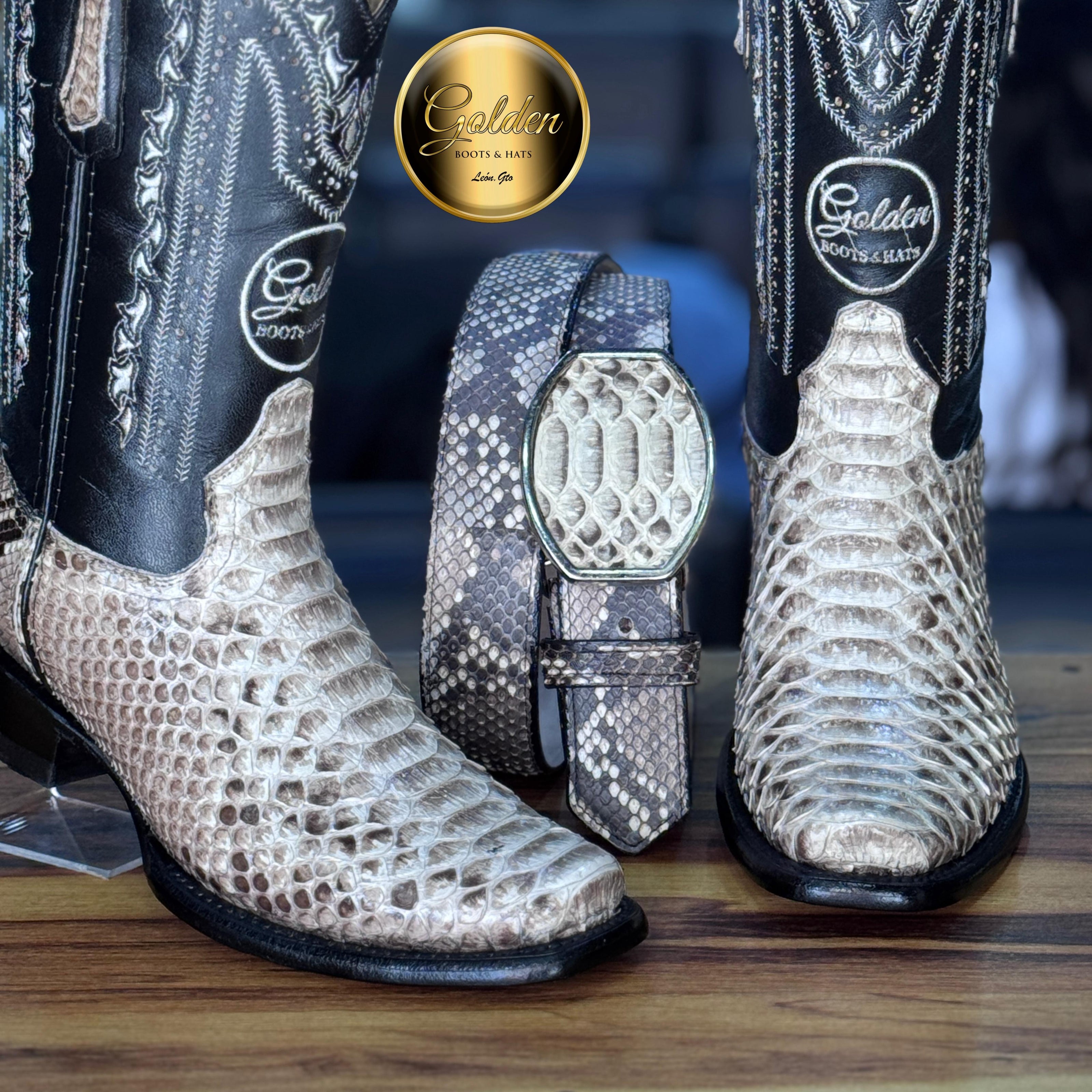 Bota Dubay Golden Piton Natural