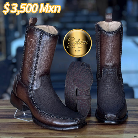 Botín Valentin Cuello De Toro Café