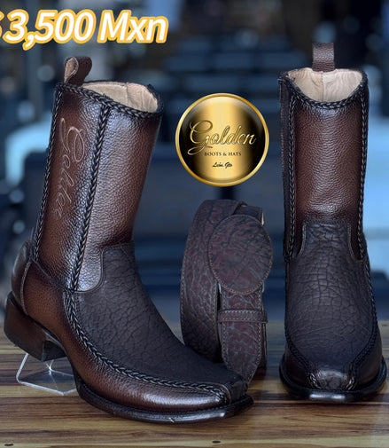 Botín Valentin Cuello De Toro Café