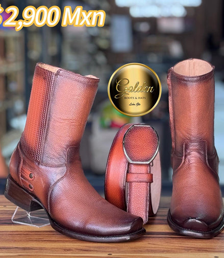 Botín Golden Santiago Brandy Venado