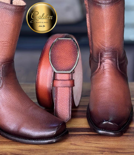 Botín Golden Santiago Brandy Venado