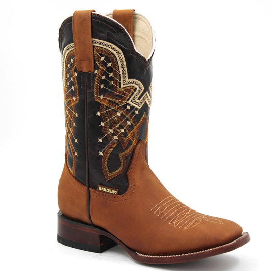 BOTA BULLDGO CRAZY RES MIEL SUELA DE CUERO