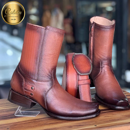 Botín Golden Santiago Brandy Venado