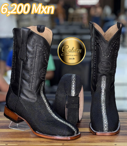 Bota Bulldog Golden Mantarraya Reyna