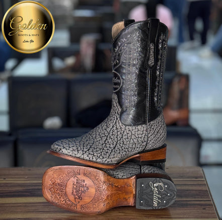 Bota Bulldog Cuello De Toro Gris