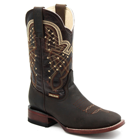 BOTA BULLDOG CRAZY RES CHOCOLATE SUELA DE CUERO