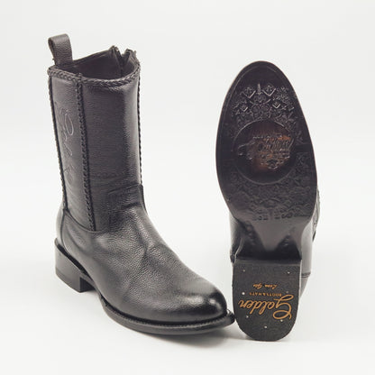 BOTÍN VALENTIN VENADO NEGRO OVAL $2,900