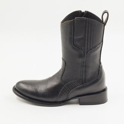 BOTÍN PARIS VENADO NEGRO OVAL $2,900