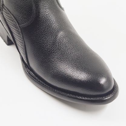 BOTÍN PARIS VENADO NEGRO OVAL $2,900
