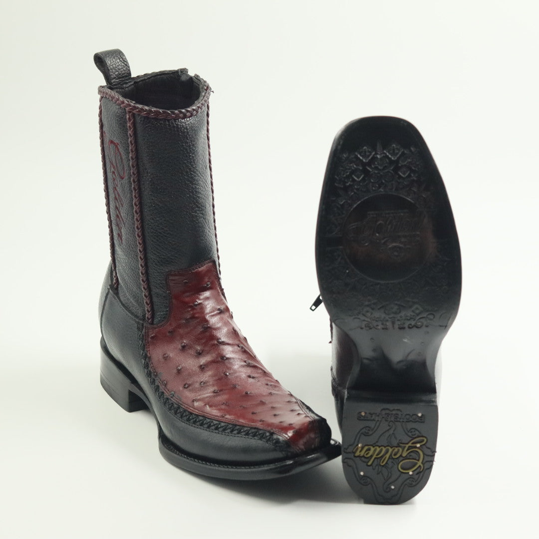 BOTÍN VALENTIN PITON BLACCHERRY