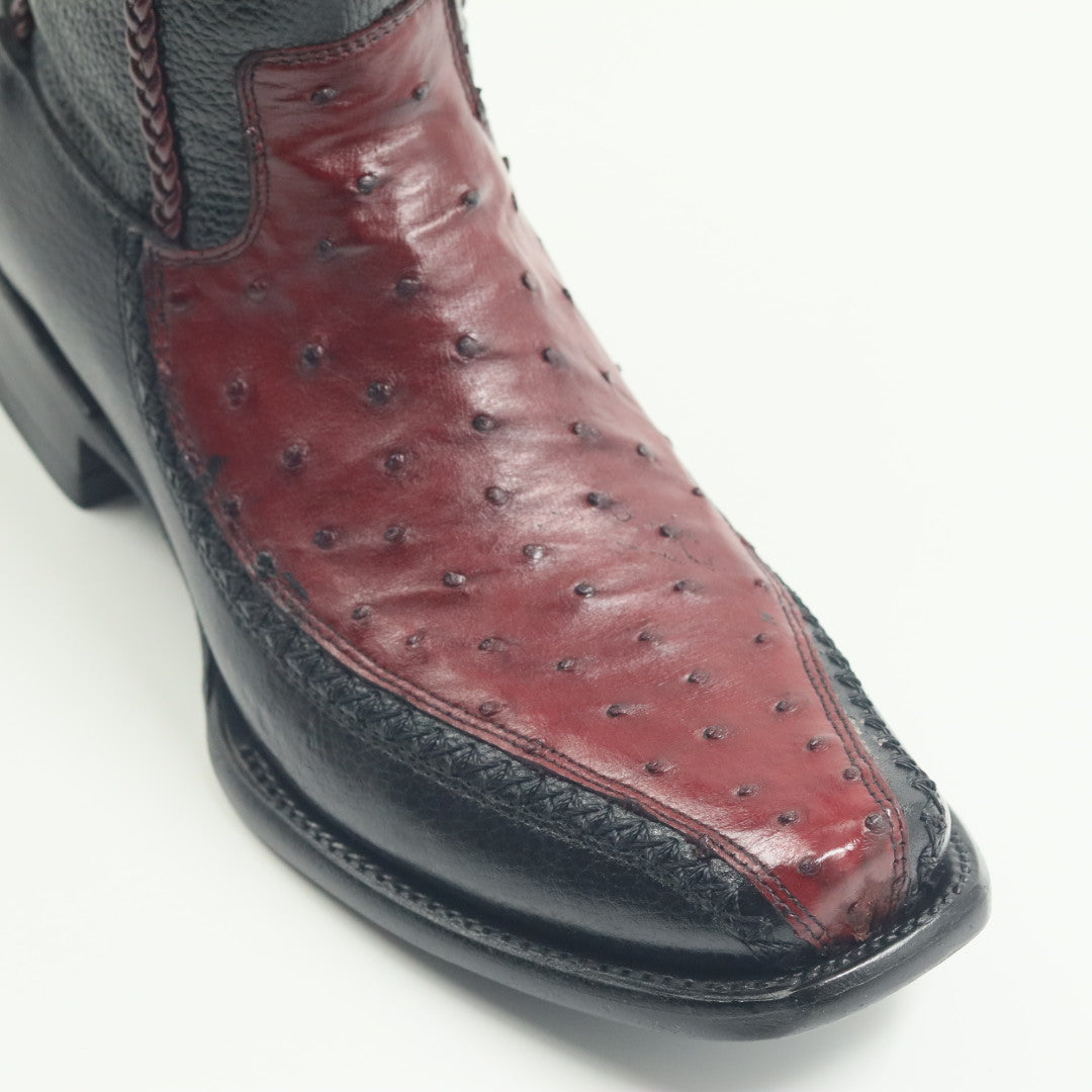 BOTÍN VALENTIN PITON BLACCHERRY